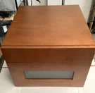 Ronbow 632018-1-F08 18" Rebecca Wall Mount Drawer Bridge W/glass Front Cinnamon. Fixed Price $256.45.