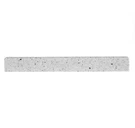Glacier BAY17 In. W Cultured Marble Vanity Sidesplash Silver. Fixed Price $39.99.