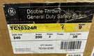 Ge TC10324R Double Throw 200 Amp 240V Pole Nema 3R Manual Transfer Switch New. Fixed Price $695.00.