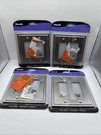Pack Amerelle Halle 2-GANG Rocker Metal Wall Plate Brushed Nickel 148RRBN. Fixed Price $19.99.