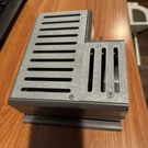 Nds Channel Drain 90 Degree Elbow And Grate, Gray Plastic, Model 2381. Fixed Price $29.74.