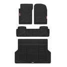 Flextough Advanced Heavy Duty Black Rubber Floor Mats & Cargo Liner For Suv. Fixed Price $65.86.