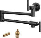 Upside Down Design Pot Filler,black Color,wall Mount Faucet, Kitch.... Fixed Price $99.99.