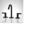 Signature Hardware Flair 2 Handle Widespread Bathroom Sink Faucet Matte Black. Fixed Price $81.00.