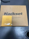 Kwikset 740HFLRDT-15S Halifax Keyed Entry Lever With Round Rose Satin Nickel. Fixed Price $43.78.