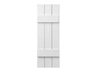 Ply Gem 11" X 43" Polypropylene Plastic 3-BOARD Closed Board/batten SHUTTERS-2. Fixed Price $69.30.