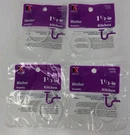 (4) Keeney 1-1/2 In. Clear Poly Slip Joint Washer 65KHB Kitchen 2483956 New. Fixed Price $7.48.