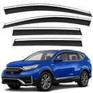 Shatterproof Tape-on Rain Guards For Honda Cr-v 2017-2022 With Stainless Stee.... Fixed Price $82.99.