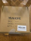 New, Yeahome Heavy Duty Upholstery Stable Gun 4-IN-1 Sizes W/ 4000 Staples Nib. Fixed Price $24.99.