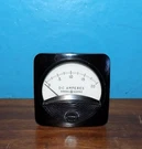 General Electric Dc Amperes Panel Meter 0-2 Amps 3/8" X. Fixed Price $9.58.