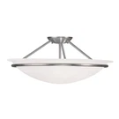 Livex Lighting Newburgh Ceiling Mount Brushed Nickel 4825-91. Fixed Price $295.96.
