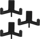 3PCS Shed Hooks Rubbermaid Resin Multi Purpose Accessories. Fixed Price $23.02.