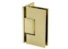 Heavy Duty Wall To Glass Offset Back Plate Hinge Brushed Bronze. Fixed Price $58.67.