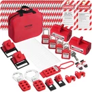 Vevor 47 Pcs Electrical Lockout Tagout Kit Safety Padlocks Hasps Tags Ties Bag. Fixed Price $32.90.