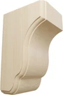 Ekena Millwork Capistrano Rubberwood Corbel 3.5X4X6.5 In COR03X04X06CPRW (6-3A). Fixed Price $8.09.