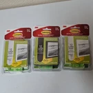 3PK 3M Command B+w Large Picture Hanging Strips Holds 16 Lbs- 36 Total Pairs. Fixed Price $16.99.