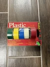New 3M Scotch Colored Plastic Repair Tape Rolls 3/4" X 125" Assorted. Fixed Price $69.95.
