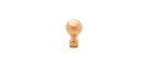 Crl SA381BR Polished Brass Ball End Cap For 1-1/2" Tubing. Fixed Price $31.77.