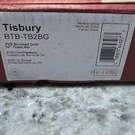 Pfister Tisbury 24 In. Double Towel Bar Brushed Gold. Fixed Price $99.95.