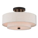 Livex Lighting 51083-92 Claremont Semi-flush Mount English Bronze. Fixed Price $173.96.
