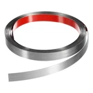 Harfington 16.4FT X Wall Trim Peel And 0.59", Brushed Silver. Fixed Price $18.55.