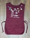 Vintage Lot 1990S Sewing Latch Hook Pin & Wool Dyeing Wear Guard Apron. Fixed Price $24.99.