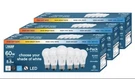 Feit Dimmable A19 Led Bulbs 5-COLOR Temps 60W Equiv (uses Only 8.8W) 18 Pack. Fixed Price $34.99.