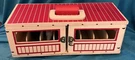 Melissa & Doug Show Take-along Stable W/horses Wood Barn/farm Animals. Fixed Price $14.99.