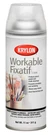 Krylon K01306 Workable Fixatif Spray Clear, 11 Ounce (pack Of 1), Matte. Fixed Price $12.24.