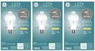 (3 Bulbs) Ge Led+ Motion Sensing Light Bulb, 12 Watts, 1100 Lumens, 75. Fixed Price $29.77.