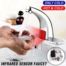 Smart Automatic Infrared Sensor Faucets Touchless Bathroom Basin Sink. Fixed Price $27.54.