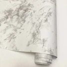 Natural Gray White Vein Marble Vinyl Contact Paper Self Adhesive Peel Stick. Fixed Price $17.99.