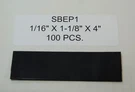 Crl SBEP1 Epdm Rubber Setting Blocks 1/16" X 1-1/8" 4" Lot Of 100 T2631. Fixed Price $42.99.