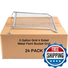 Landhoow 24 Pcs Paint Roller Grid For 5 Gallon Buckets Screen Strainer. Fixed Price $123.75.