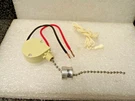 Leviton Fixture Pull Switch, Function: On/off, # Connections: 2, (rg). Fixed Price $10.00.