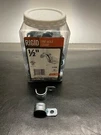 Lot Of 77 Halex 61105B One Hole Strap Rigid 1/2" Steel. Fixed Price $18.99.