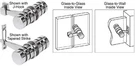 Crl LAT001CH Polished Chrome 180 Degree Knob Latch. Fixed Price $78.79.