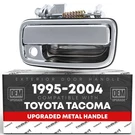 Exterior Rear Driver Door Handle, Upgraded Metal With Plastic Housing .... Fixed Price $80.52.