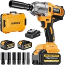 Cordless 1/2 Inch Brushless Impact Wrench, Max Torque (1200N.M) 900FT-LBS Electr. Fixed Price $226.23.