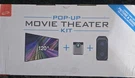 Ilive Pop-up Movie Theater Kit Projector With Bluetooth 120" Screen THE2224BDL. Fixed Price $100.00.