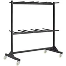 Safco Commercial Quality Steel Two-tier Folding Cart Holds Up To 84 Chairs. Fixed Price $633.99.