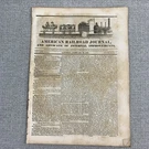 American Railroad Journal Advocate Of Internal Improvements February 16 1833. Fixed Price $30.00.