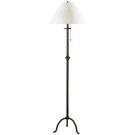 Cal Lighting & Accessories BO-903FL Iron Floor Lamp Black. Fixed Price $215.00.