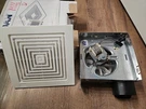 Broan 688 Ceiling And Wall Mount Fan 50 Cfm 4.0 Sones White Plastic Grille. Fixed Price $24.00.