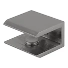 Crl Polished Chrome Square Interior Shower Shelf Clamp For 1/4" Glass. Fixed Price $10.74.