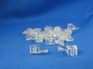 New 24 1/4" Clear Standard Plastic Mirror Clip - Pack 803C. Fixed Price $6.50.