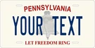 Pennsylvania Liberty Bell License Plate Personalized Car Bike Motorcycle. Fixed Price $11.10.