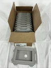 10 Pack Mid America 5"W X 6-3/4"H Grey Split Mini Vinyl Mounting Block 182. Fixed Price $69.99.