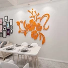 Guangmu Wall Stickers 3D Flower Mirror - Family Decal Living Room Decor. Fixed Price $88.12.