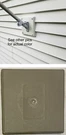 Block For 3" Vinyl Siding - 7"X7" Mounting Surface #18 Clay EZBLK050. Fixed Price $19.99.